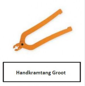 Grote Handkramtang t.b.v. Galfan Krammen A. van Elk BV